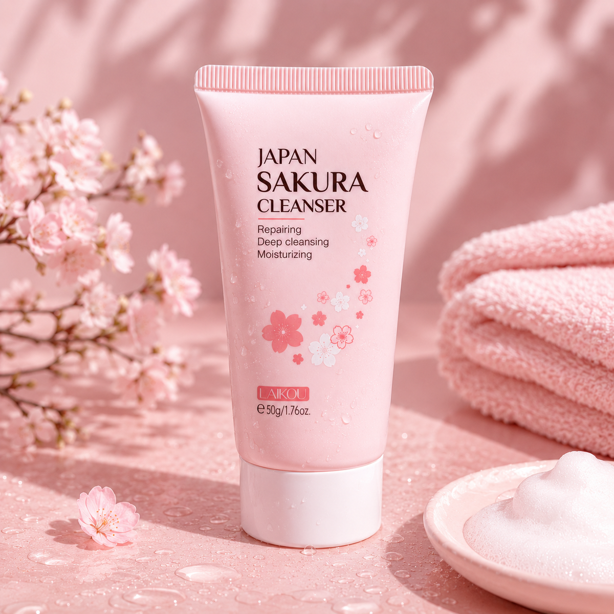 Sakura Facial Cleanser