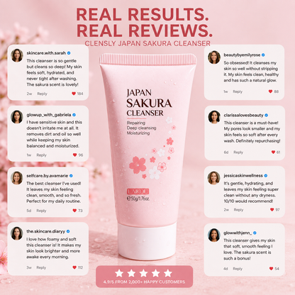 Sakura Facial Cleanser